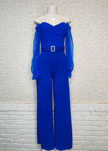 Royal Blue Jumpsuit