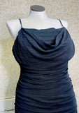 Black Glitter Dress