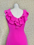 Fuchsia Ruffle Dress