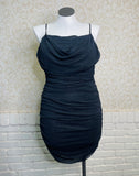 Black Glitter Dress