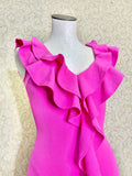 Fuchsia Ruffle Dress