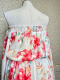 Flower Off The Shoulder Dress