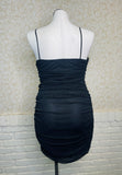 Black Glitter Dress