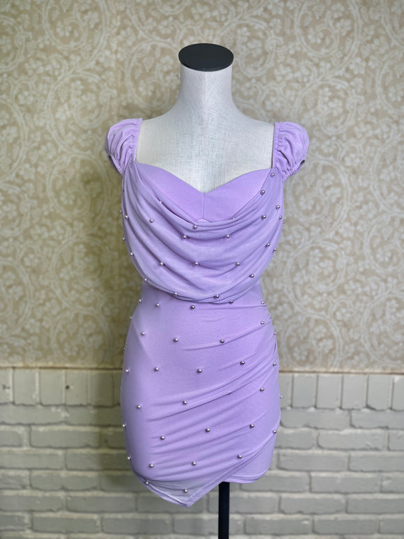 Lavender Pearl Dress